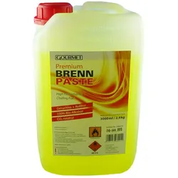 3x 3000ml Premium Brennpaste Brenngel Kanister zum Nachfüllen