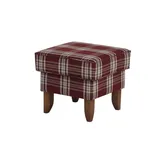 Max Winzer Hocker 55 x 49 cm Rot