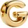 Pandora Mini-Charm Buchstabe G Goldfarben 763953C00
