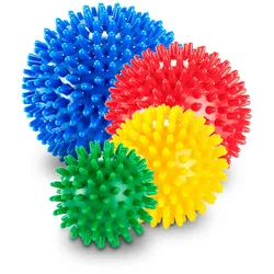 Trendy Sport Therapieball Spiky Ball 1 St gelb