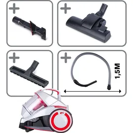 Dirt Devil DD2502 grau/rot