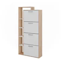 Vichy Vicco Schuhkipper Orlando, Weiss/Sonoma, 80 x 166.1 cm