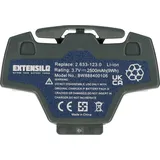 EXTENSILO Akku kompatibel mit Kärcher 1.633-448.0, 1.633-445.0, 1.633-451.0, 1.633-444.0 Home Cleaner Heimroboter Grau (2500 mAh, 3,7 V, Li-Ion)
