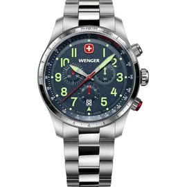 Wenger Terragraph Chrono Edelstahl 43 mm 01.0543.112