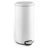 Home4You Treteimer 30 l Weiß