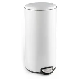 Home4You Treteimer 30 l Weiß