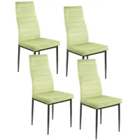 Hti-Living Stuhl Memphis Velvet 4er-Set