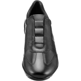 GEOX Uomo symbol Schuhe, Schwarz, 47 EU