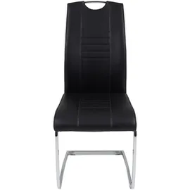 Hela Tische, 2er Set Schwingstuhl Tabea S schwarz 2er-Set