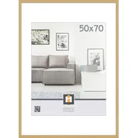 INTERTRADING Bilderrahmen 'Madrid' Kunststoff natur 50 x 70 cm