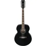 IBANEZ AJ7012M1E-BK 12-string Westerngitarre Black High Gloss