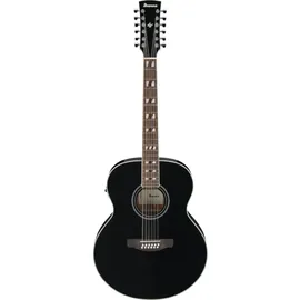 IBANEZ AJ7012M1E-BK 12-string Westerngitarre Black High Gloss