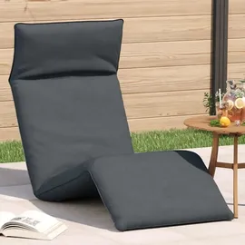 vidaXL Sonnenliege 175 x 54 x 8,5 cm Anthrazit