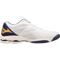 Mizuno WAVE LIGHTNING Z7(U), 43 White/BlueRibbon/MP Gold, 43 White/BlueRibbon/MP Gold, 46.5