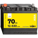 Denagi ASIA Autobatterie A70L 12V 70Ah 630A/EN Starterbatterie
