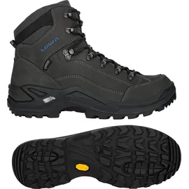 Lowa Renegade GTX Mid Herren anthrazit/stahlblau 45