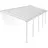 Terrassenüberdachung Olympia 8,5 x 3 m weiß
