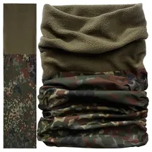 Brandit Textil Brandit Fleece Multifunktionstuch, schwarz-grün für Männer