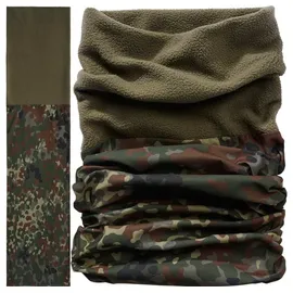 Brandit Textil Brandit Fleece Multifunktionstuch, schwarz-grün für Männer