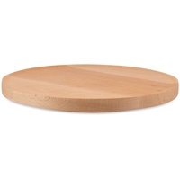 Alessi "Tonale" Teller aus Holz, Braun, 3 x 22.5 x 16 cm