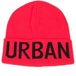 Les Hommes  Mütze UHA670 951U | Urban Knit Hat  in Schwarz, Einheitsgrösse