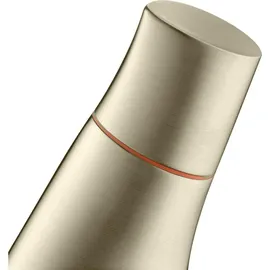 Hansgrohe Starck Organic Zweigriff-Waschtischmischer Brushed Nickel