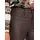 bonprix Stretch-Hose Lederoptik Braun 40