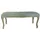 BIZZOTTO Sitzbank Mathilde Samt Grau 110 x 40 x 48 cm