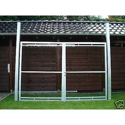 Einfahrtstor Hoftor Gartentor 3.00m x 2.00m für eine WPC Dielen Beplankung Tor