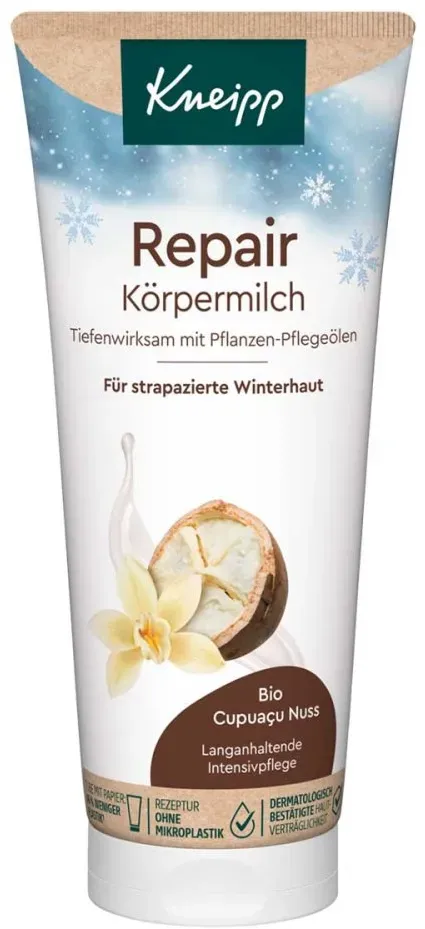 Preisvergleich Produktbild Kneipp Repair Körpermilch Bio Cupuacu Nuss Winterpflege