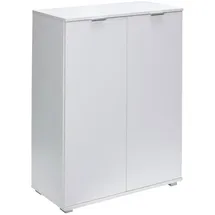 CASARIA Highboard Alba Weiß 71x101x35cm