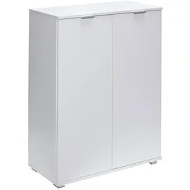 CASARIA Highboard Alba Weiß 71x101x35cm