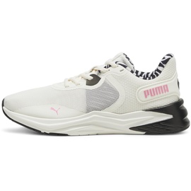 Puma Disperse Xt 3 Wn'S Animal Remix Road Running Shoes, Warm White-Fast Pink-Puma Black, 37.5