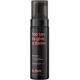 b.tan Selbstbräuner Too Tan To Give A Damn - 1 Stunde Selbstbräunungsmousse für Eine Wahnsinnig Dunkle Bräune, Tierversuchsfrei, Vegan, 200 ml
