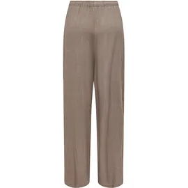 Only ONLSIESTA MW PULL-UP LINEN Chino Braun XS 32