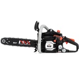 NAX POWER PRODUCTS Benzin Kettensäge 200C, 37 cm3 2-Takt Motorkettensäge, 1.2 kW Benzinkettensäge, Motorsäge Führungsschiene 14"-35cm, Anti-Rückschlag-System, Briggs & Stratton Motor