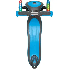 GLOBBER Elite Deluxe mit Leuchtrollen sky blue