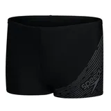 Speedo Medley Logo Aquashort Schwarz/Grau 176