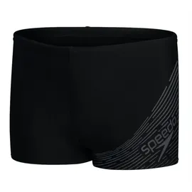 Speedo Medley Logo Aquashort Schwarz/Grau 176