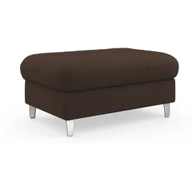 sit&more Hocker Marano mit Stauraum 102 x 43 x 67 cm Braun