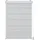 MYDECO Doppelrollo mit Blende 70 x 160 cm weiß