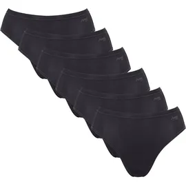 SLOGGI Tai-Slips 6 St. Schwarz XS