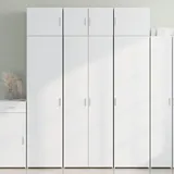 vidaXL Hochschrank 70 x 42,5 x 225 cm Weiß