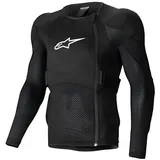 Alpinestars A-impact Plasma Langarm-schutzjacke - Black / White - M