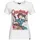 Queenkerosin Print-Shirt Gearhead (1-tlg) mit Frontprint und Rundhalsausschnitt weiß XS