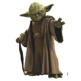 KOMAR Deco-Sticker Star Wars Yoda 100 x 70 cm