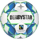 derbystar Gamma Light V22 Fußball Weiss Blau Grün 4