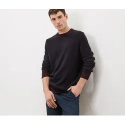 Tchibo - Pullover mit Wolle - Herren - Gr. S - dunkelblau