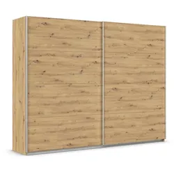 rauch ORANGE Schwebetürenschrank Quadra 271 x 210 cm Holzoptik Artisan-Eiche