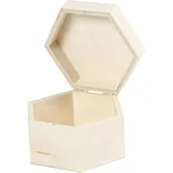 Creativ Company Holzkiste, Größe 12x7 cm, 1 Stk